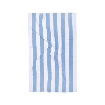 Полотенце Lotus Home Delmor white blue бело голубой 90*150 (svt-2000022344081)