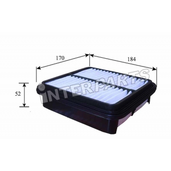 Воздушный фильтр для автомобиля Interparts IPA-120