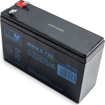 Akumulator MW Power VRLA AGM MWH 5-12L 12V 6Ah (5902135117064)