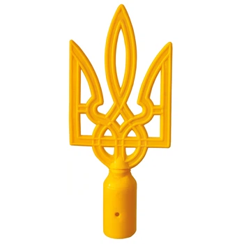 Наконечник для флага Тризуб пластиковий