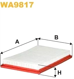 Фільтр повітряний WIX Filters WA9817