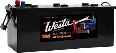 Автомобільний акумулятор WESTA 6CT-200 А (3) Pretty Powerful