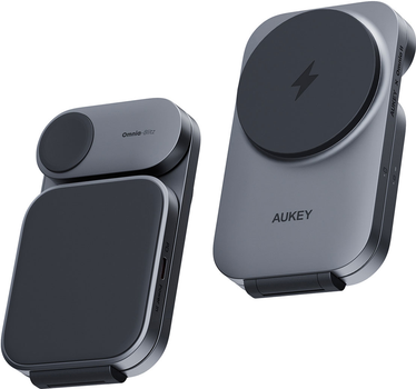 Ładowarka indukcyjna Aukey LC-MC312 MagFusion Z Qi2 3w1 15W