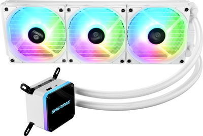 Система рідинного охолодження Enermax Liqmax III 360 ARGB White  (ELC-LMT360-W-ARGB)