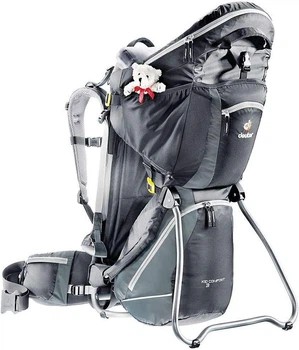 Детский рюкзак-переноска Deuter Kid Comfort III (Black/Granite) (DT 36524 7410)