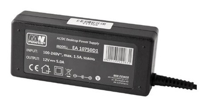 Zasilacz MW Power desktop 24V/5A | + AC cable EA (20120D1)