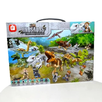 Детский конструктор Dinosaur динозавры парк юрского периода фигурки (7125)