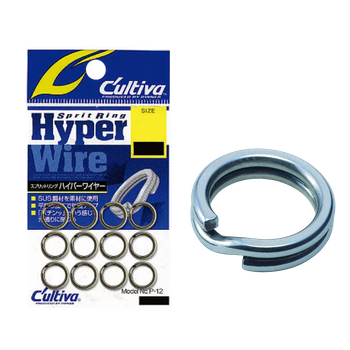 Заводное кольцо Owner Hyper Wire Split P-12 №8 120lb