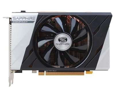 Дискретная видеокарта Б-класс Sapphire Radeon R9 380 ITX Compact, 4 GB GDDR5, 256-bit / 1x DVI, 1x HDMI, 2x Mini DisplayPort / (11242-14) б/у