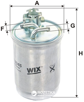 Фильтр топливный WIX Filters WF8045 - FN PP839 (WF8045)