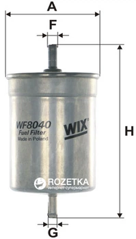 Фільтр паливний WIX Filters WF8040 - FN PP836