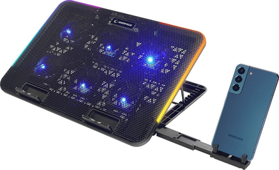 Podstawka pod laptopa Rampage Sixpower R9 Black