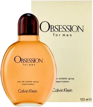 Туалетна вода для чоловіків Calvin Klein Obsession For Men 125 мл