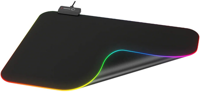 Podkładka gamingowa Rampage MP-21 RGB Black (8680096108822)
