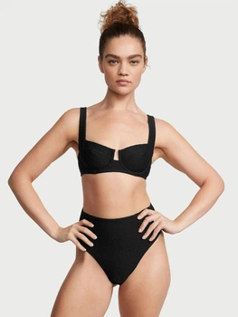 Купальник раздельный женский Victoria's Secret 637982173 32B-S Черный (1159838729)