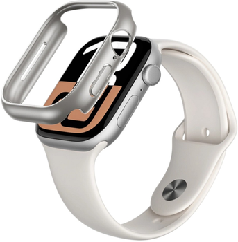 Чохол AMAZINGthing Minimal Case для Apple Watch 46mm Silver (4896238001379)