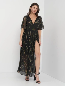 Сукня Vero Moda чорний в квіти CNEGP268 S