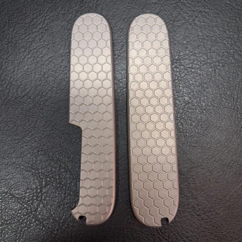 Титановые накладки для ножей victorinox 91мм.