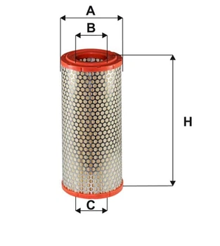 Фильтр воздуха WIX FILTERS 350/7 = WA10563 WIX Filters (WA10563)