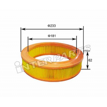 Воздушный фильтр для автомобиля Interparts IPA-R010