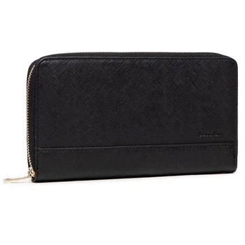 Кошелек женский Semi Line Black на молнии (DAS303083)