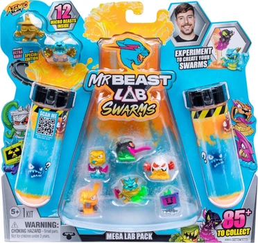 Zestaw do zabawy MrBeast Lab Laboratorium w probówce Atomic Swarms 12 rodzaj 3 (630996247518)