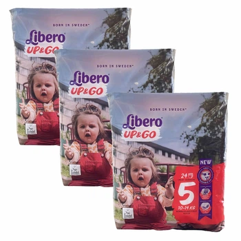 Підгузки-трусики Libero up&go 5 (10-14кг) 72шт