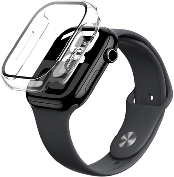 Чохол AMAZINGthing Radix Glass для Apple Watch 42mm із загартованим склом Transparent (4896238001393)