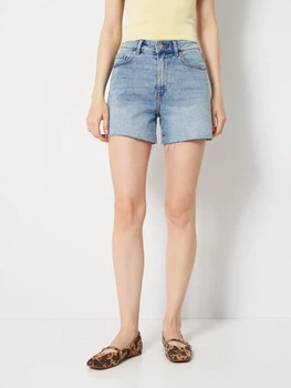Джинсовые шорты женские H&M 1147831 36 Голубые (KAY2000001634493)