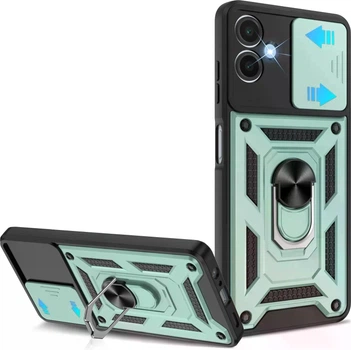 Протиударний броньований чохол із захистом камери для Samsung Galaxy A06 (A065) Armor Case Keysion green