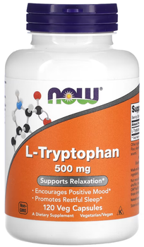 Триптофан L-Tryptophan Now Foods 500 мг