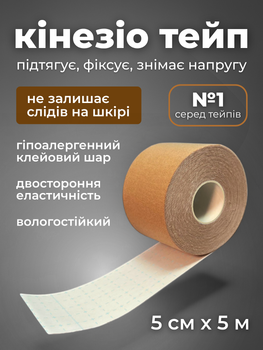 Кинезио тейп для тела ног груди лица спины мышц лента лейкопластырь лимфодренажный наклейка пластырь полоски для тейпирования расслабления расстяжения мышц гипоаллергенные дренажные на грудь под платье колено плечо поясницу локоть стопу Hechpro АН505MKTT