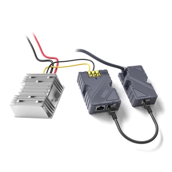 Комплект : 150W PoE инжектор EDUP + Адаптер + Конвертер 3A 48V для StarLink [ PW9603 - TR9605 - 1 ]