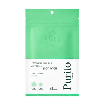 Наклейки от прыщей Purito SEOUL Wonder Releaf Centella Spot Patch, 51 шт