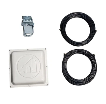 Антенна Панельная TERA MIMO 2x16dBi с кабелем RG58 50 Ом 2x10 м и 4 F-разъема