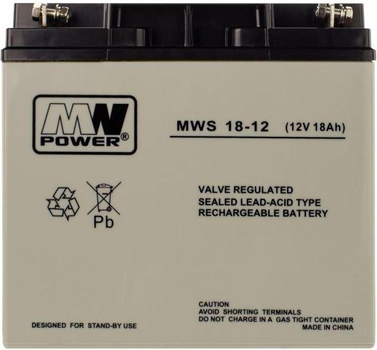 Akumulator MW Power VRLA AGM 12V, 18 Ah (5902135133316)
