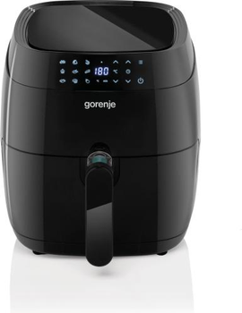 Мультипечь Gorenje af1409db Black, 1400w, 3.5л, управление сенсорное, таймер автоотключения, антипригарное покрытие чаши, нескользящие ножки