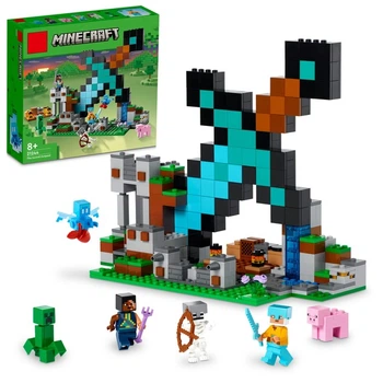 Конструктор Minecraft Форпост с мечом 427 деталей Майнкрафт My World 8005
