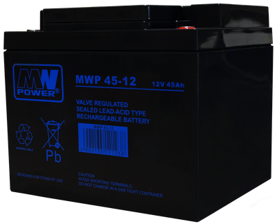 Akumulator MW Power VRLA AGM MWP 45-12 12V 45Ah (5902135121238)