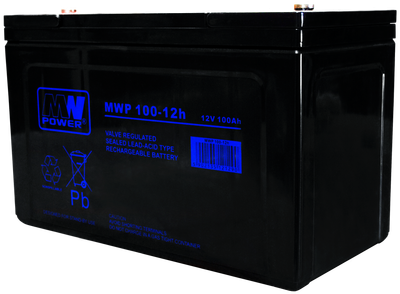 Akumulator MW Power VRLA AGM MWP 100-12h 12V 100Ah (5902135121290)