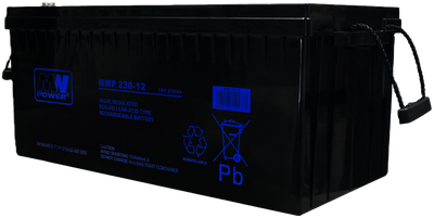 Akumulator MW Power VRLA AGM MWP 230-12 12V 230Ah (5902135121382)