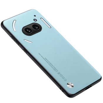 Кожаный чехол - накладка CODE Tactile Experience для Nothing Phone (3a) mint