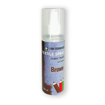 Спрей краска для ткани «Brown», 120 мл