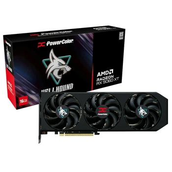 Відеокарта Powercolor PCI-Ex Radeon RX 9060 XT Hellhound OC 16 GB