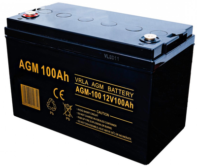 Akumulator Volt Polska AGM 12V 100Ah VRLA (6AKUXAG100) (955555911802427) - Outlet