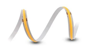 Світлодіодна стрічка MW Lighting Тип COB 5 Вт 320 кристалів/м² CRI >90 24 В 2700K IP20 50 м тепла біла (UQS-COB-5W-WW2K7-24V-50M)