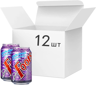 Упаковка безалкогольного газованого напою Dr Foots 0.33 л х 12 шт (8714800046503)