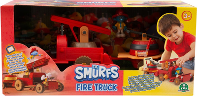 Zestaw zabawek Giochi Preziosi The Smurfs: Fire Truck Vehicle PUF26000 (8056379171928)