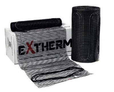 Тепла підлога Extherm нагрівальний мат двожильний 4,5м кв ET ECO 450-180