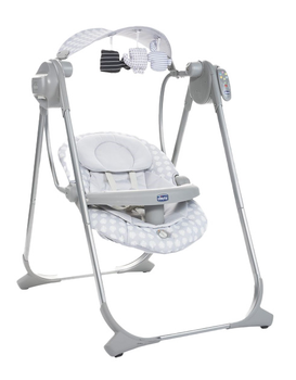 Huśtawka dziecięca Chicco Polly Swing Up Szara (8058664138647)